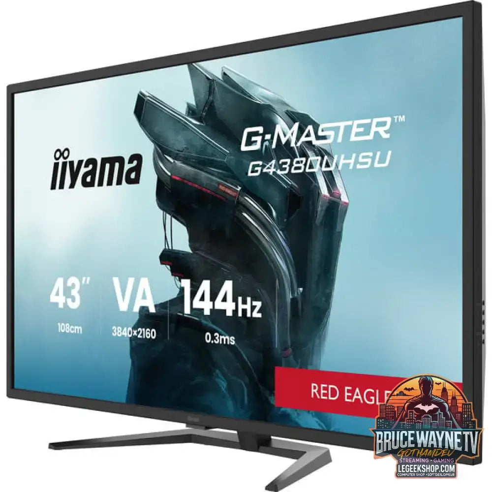 iiyama G-Master G4380UHSU-B2 Red Eagle, Gaming-Monitor - vue 3