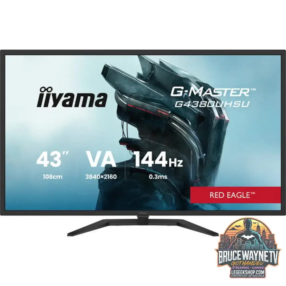 iiyama G-Master G4380UHSU-B2 Red Eagle, Gaming-Monitor - vue 2