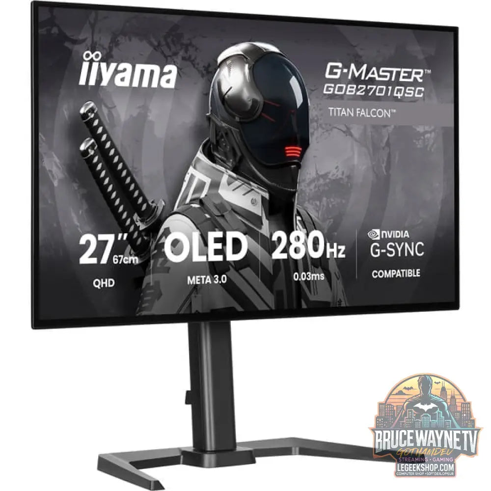 iiyama G-Master GOB2701QSC-B1 OLED, Gaming-Monitor