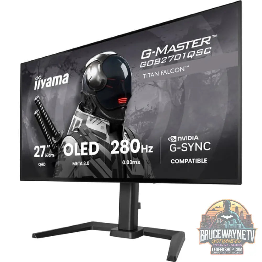iiyama G-Master GOB2701QSC-B1 OLED, Gaming-Monitor - vue 10
