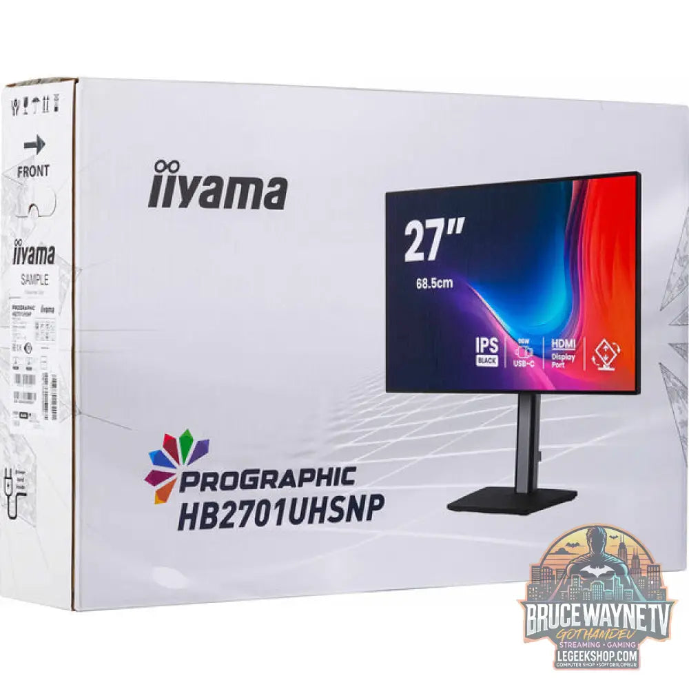 iiyama ProGraphic HB2701UHSNP-B1 27" 3840 × 2160 px IPS 60 Hz - iiyama - vue 18