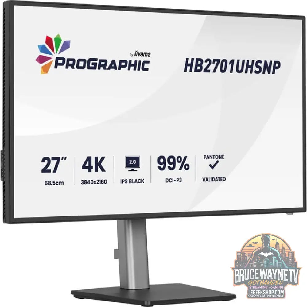 iiyama ProGraphic HB2701UHSNP-B1 27" 3840 × 2160 px IPS 60 Hz - iiyama