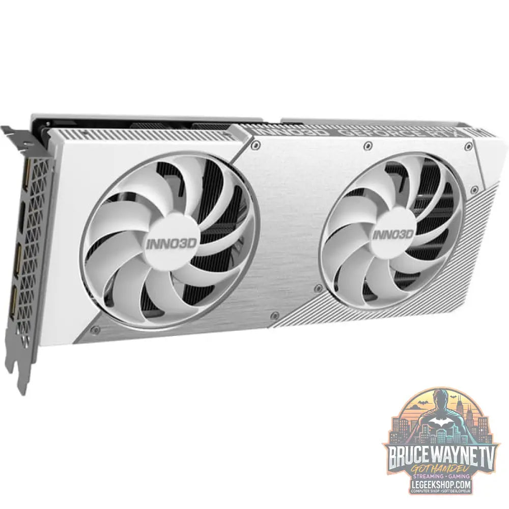 INNO3D GeForce RTX 5060 Ti TWIN X2 OC WHITE 8GB, Grafikkarte DLSS 4, 3x DisplayPort, 1x HDMI 2.1 - INNO3D - vue 2
