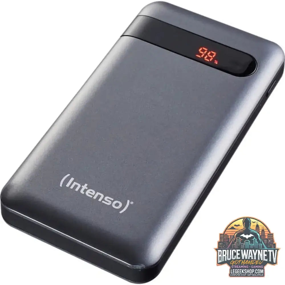 Intenso Powerbank PD10000 anthrazit, 10.000 mAh - Stromquelle: USB-C, Micro-USB - vue 2