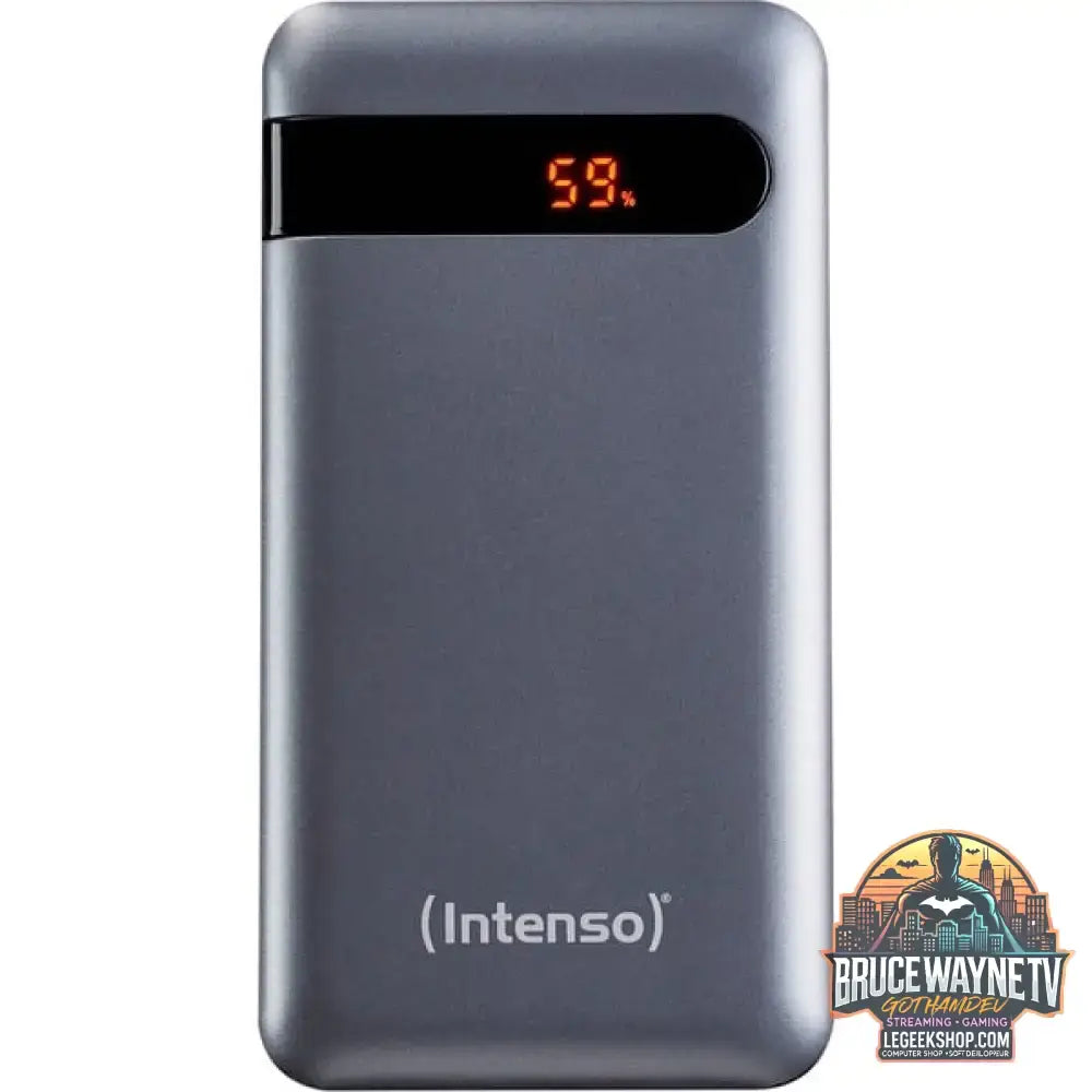 Intenso Powerbank PD20000 grau, 20.000 mAh - Stromquelle: USB-C, Micro-USB