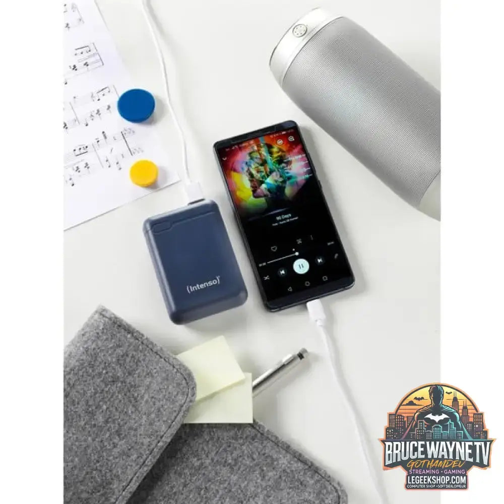 Intenso Powerbank XS10000 blau, 10.000 mAh - Stromquelle: USB-C, Micro-USB - vue 7