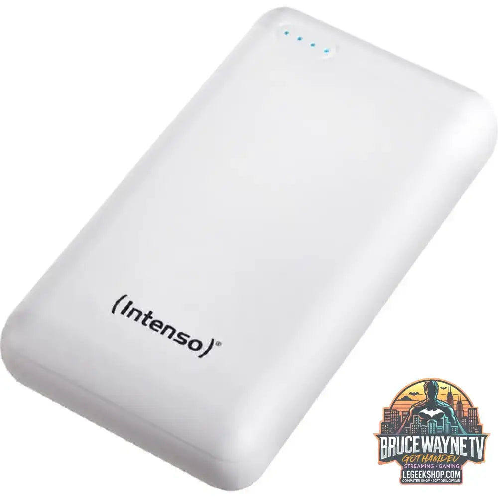 Intenso Powerbank XS20000 weiß, 20.000 mAh - Stromquelle: USB-C, Micro-USB