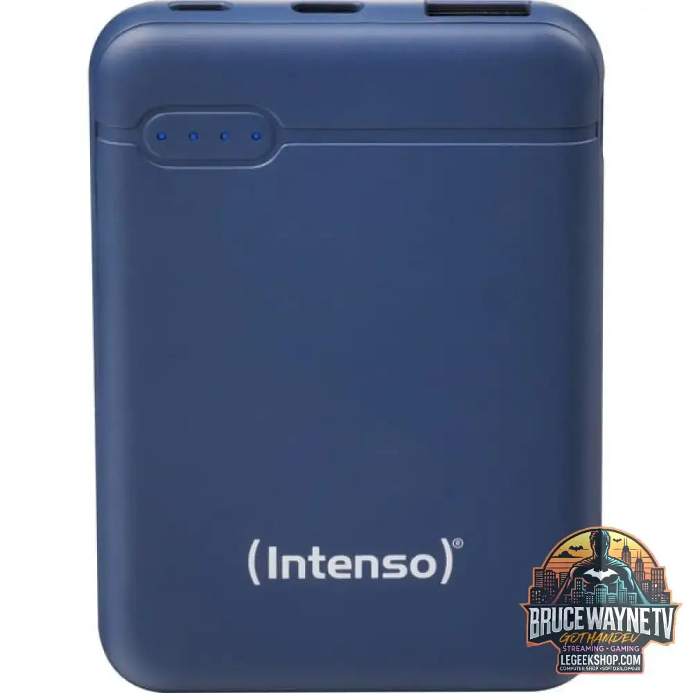 Intenso Powerbank XS5000 blau, 5.000 mAh - Stromquelle: USB-C, Micro-USB - vue 3