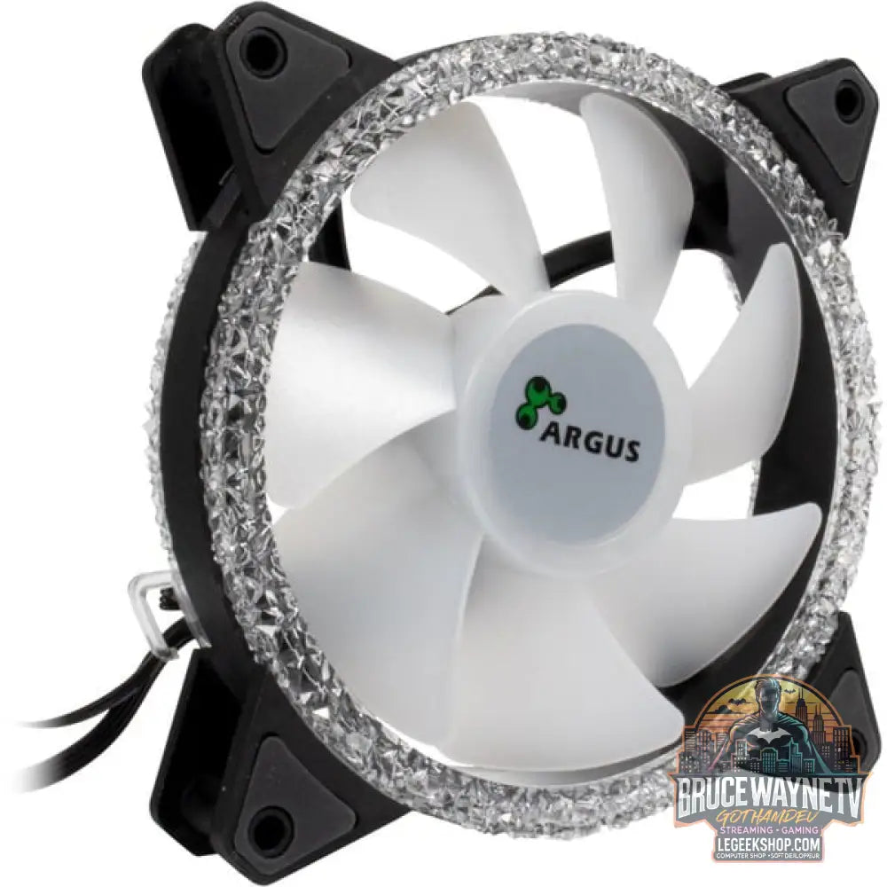 Inter-Tech Argus RS-071 RGB 120x120x25, Gehäuselüfter - Inter-Tech - vue 2