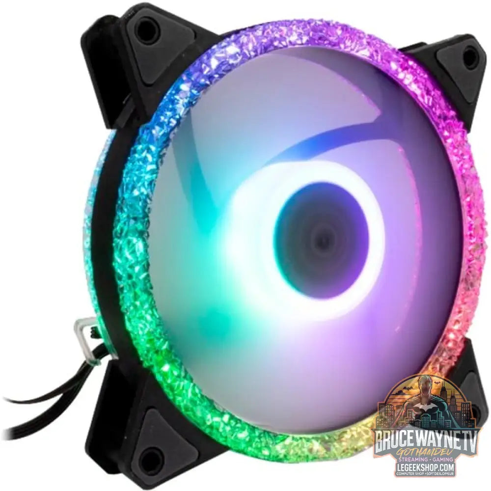 Inter-Tech Argus RS-071 RGB 120x120x25, Gehäuselüfter - Inter-Tech