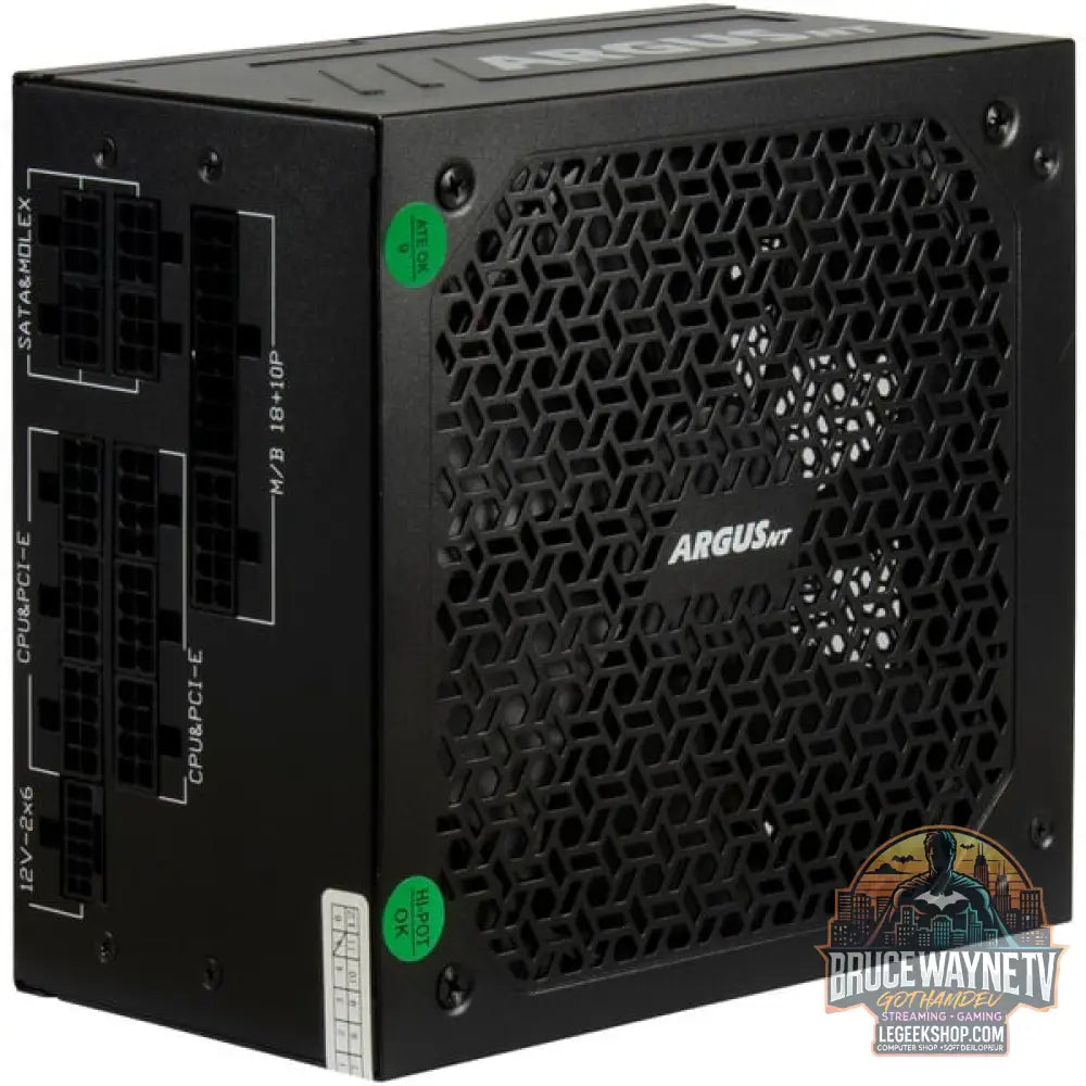 Inter-Tech ArgusNT HA-1000BA3 1000W, alimentation PC - Inter-Tech - vue 3