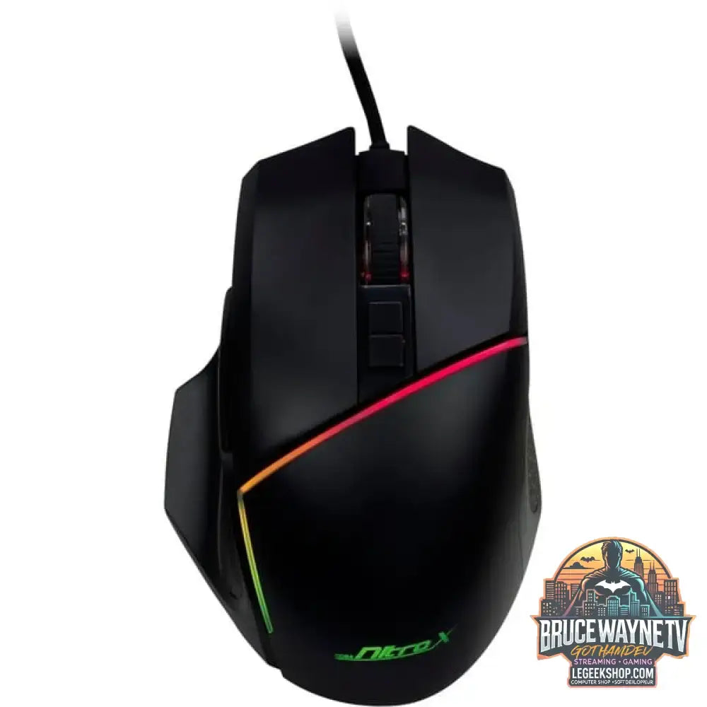 Inter-Tech Nitrox GT-100 RGB, souris gaming
