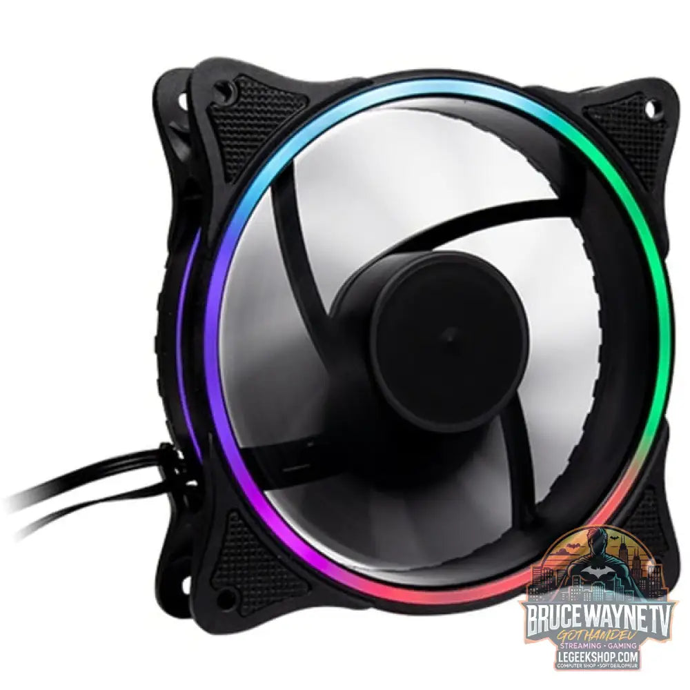 Inter-Tech RGB-Lüfter 120x120x25, Gehäuselüfter - Inter-Tech