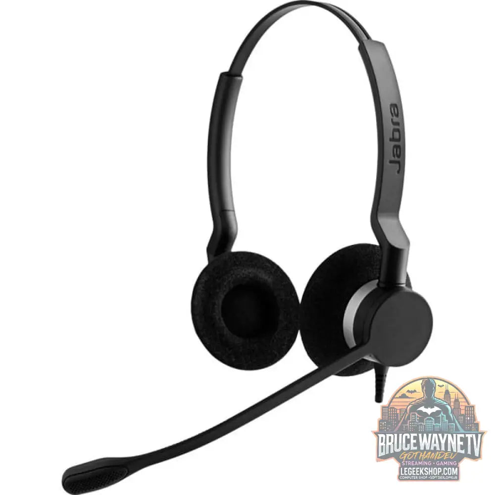 Jabra BIZ 2300 Duo, Headset noir - Jabra