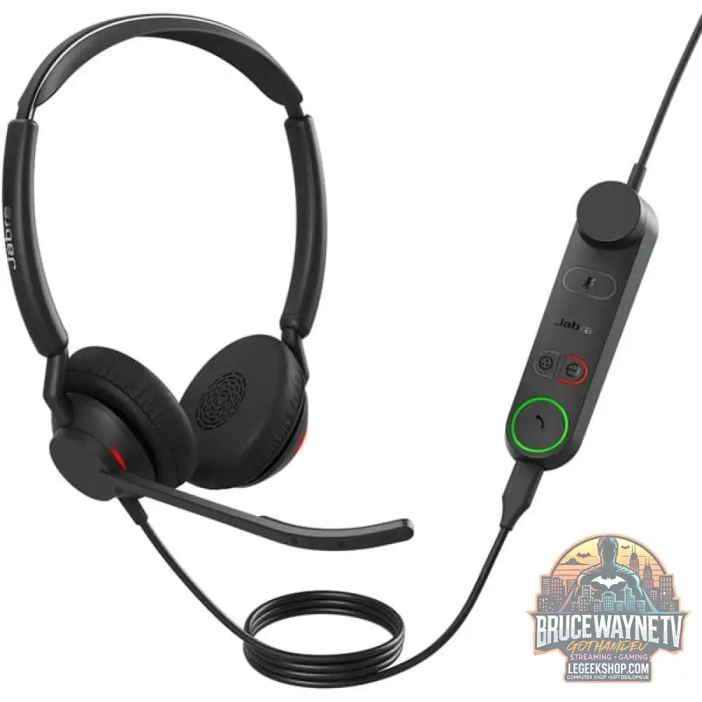 Jabra Engage 50 II, Headset noir, UC, Link, USB-C et USB-A, Stereo - Jabra