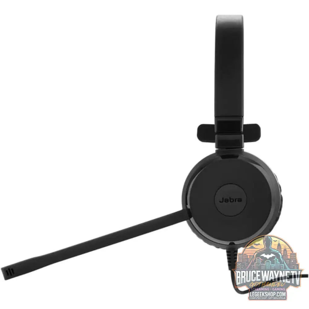 Jabra Evolve 30 II, Headset noir, Microsoft Teams-Version, 3,5 mm Klinkenstecker, USB C et USB A, Mono - Jabra - vue 3