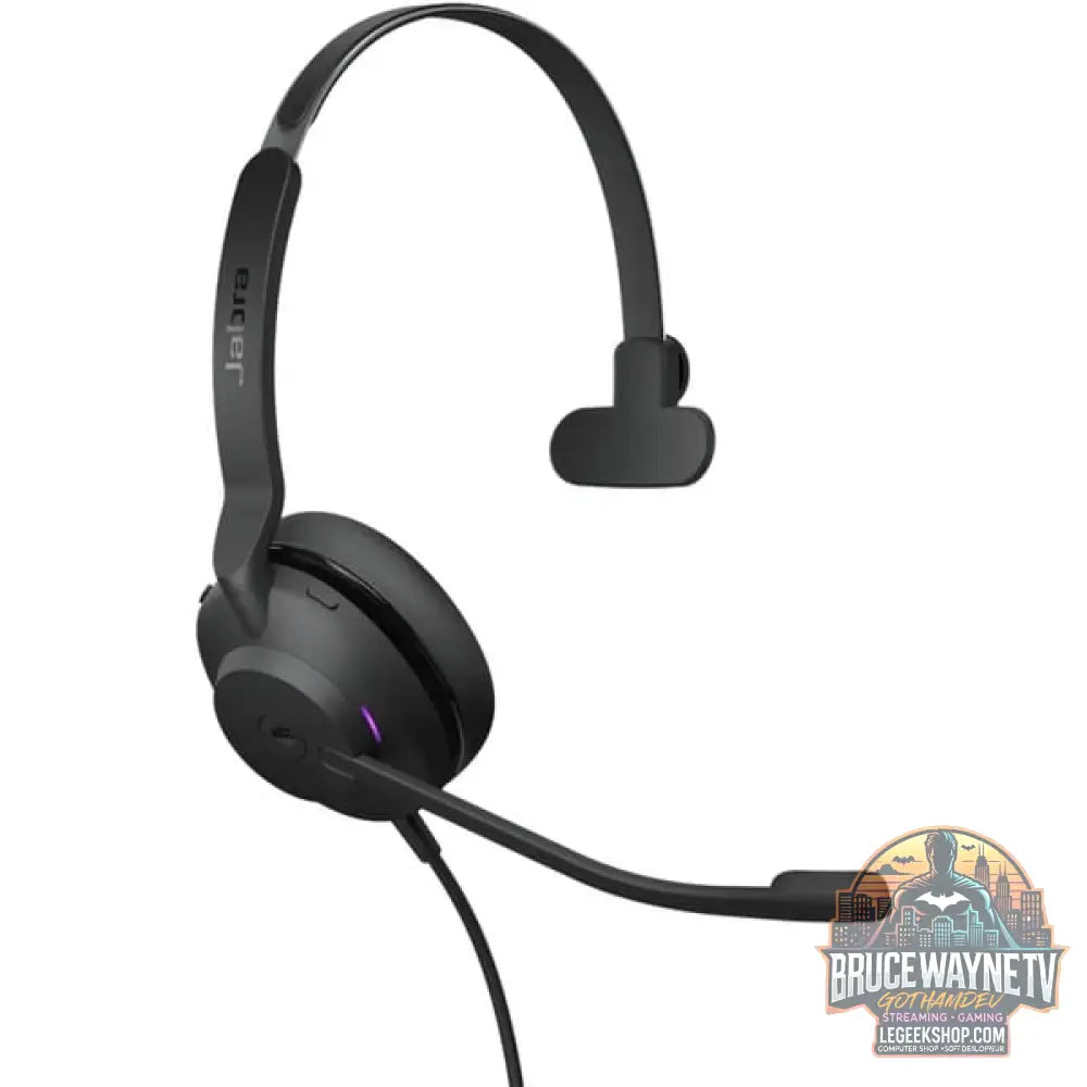 Jabra Evolve2 30 SE, Headset noir, Microsoft Teams-Version, USB-C et USB-A, Mono - Jabra