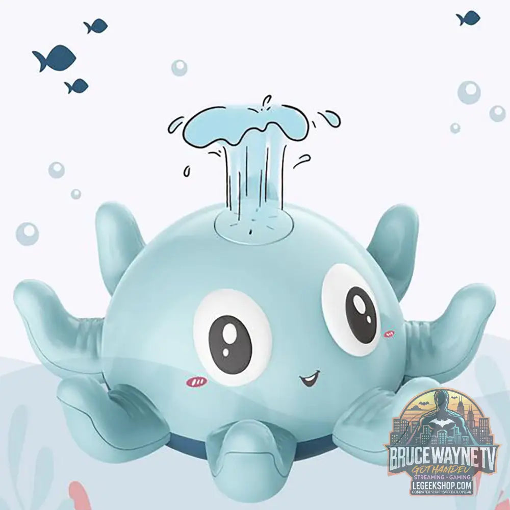Jouet Bain Bébé Automatique Jet Eau Lumières Piscine Douche - Jouets Bébé