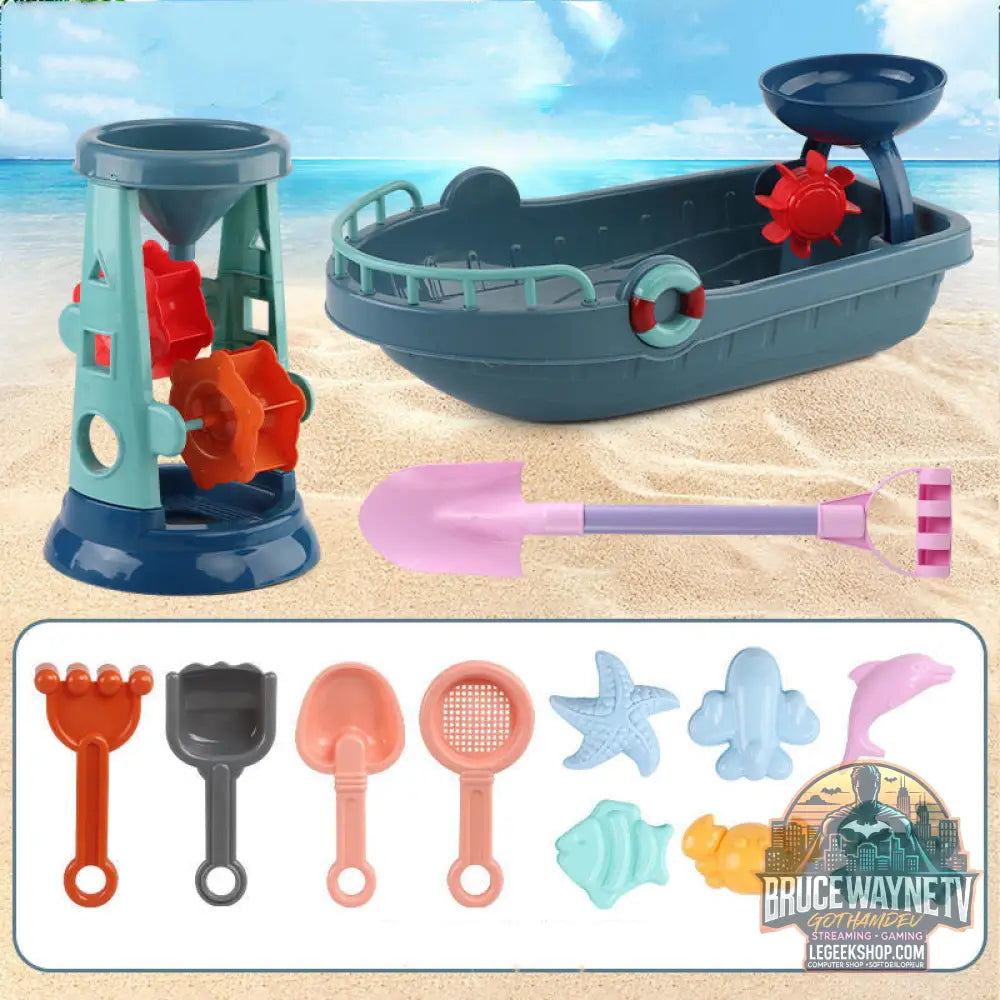 Jouets Plage Enfants Set Complet Sable Château Extérieur - Jouet Plage