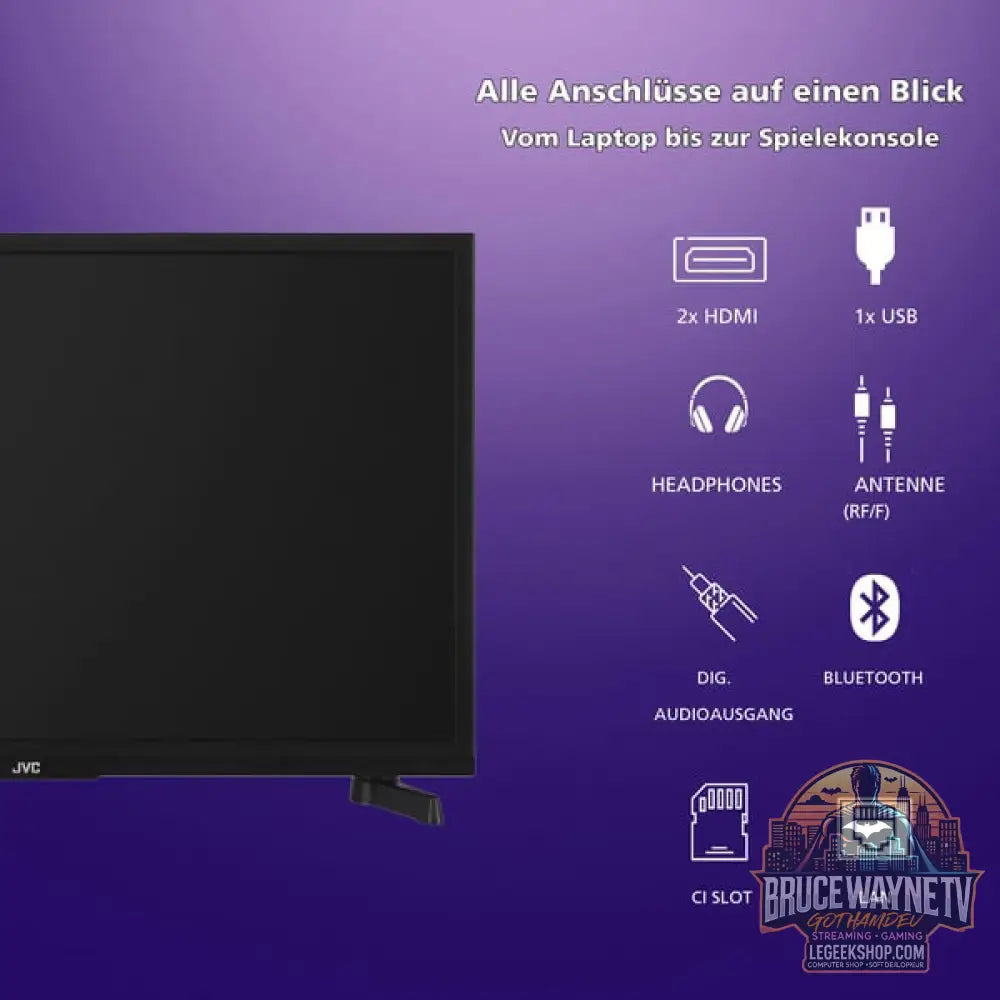 JVC LT-24VAH3455, LED-Fernseher - JVC - vue 5