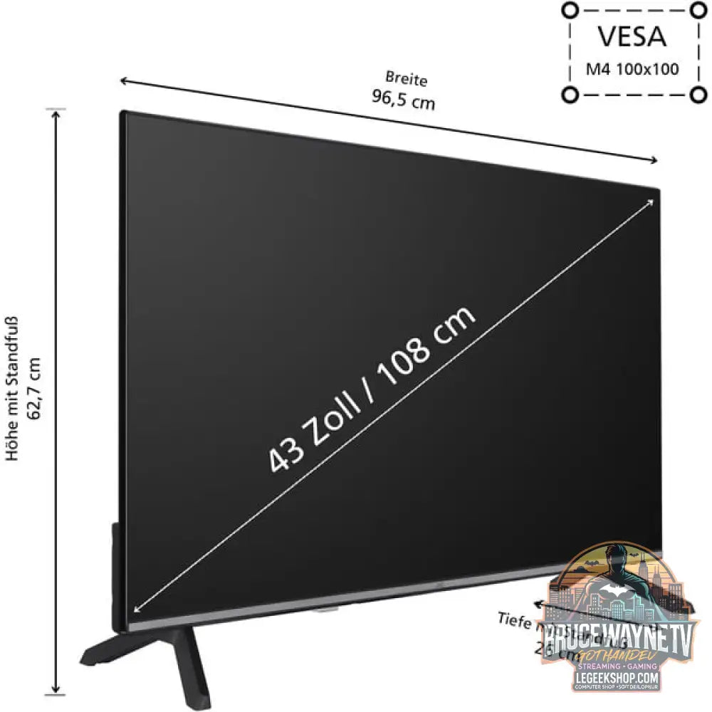 JVC LT-43VF7555, LED-Fernseher - JVC - vue 3