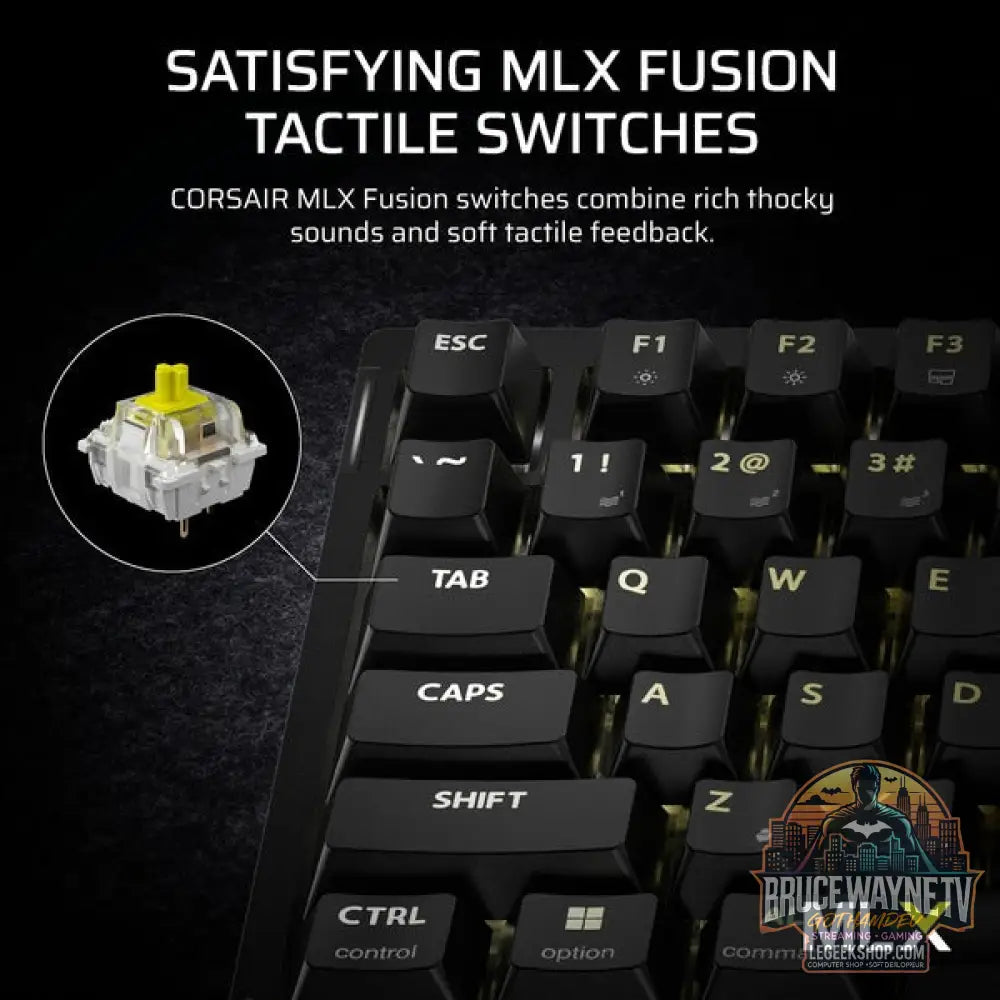 K65 PLUS WIRELESS - Corsair - vue 5