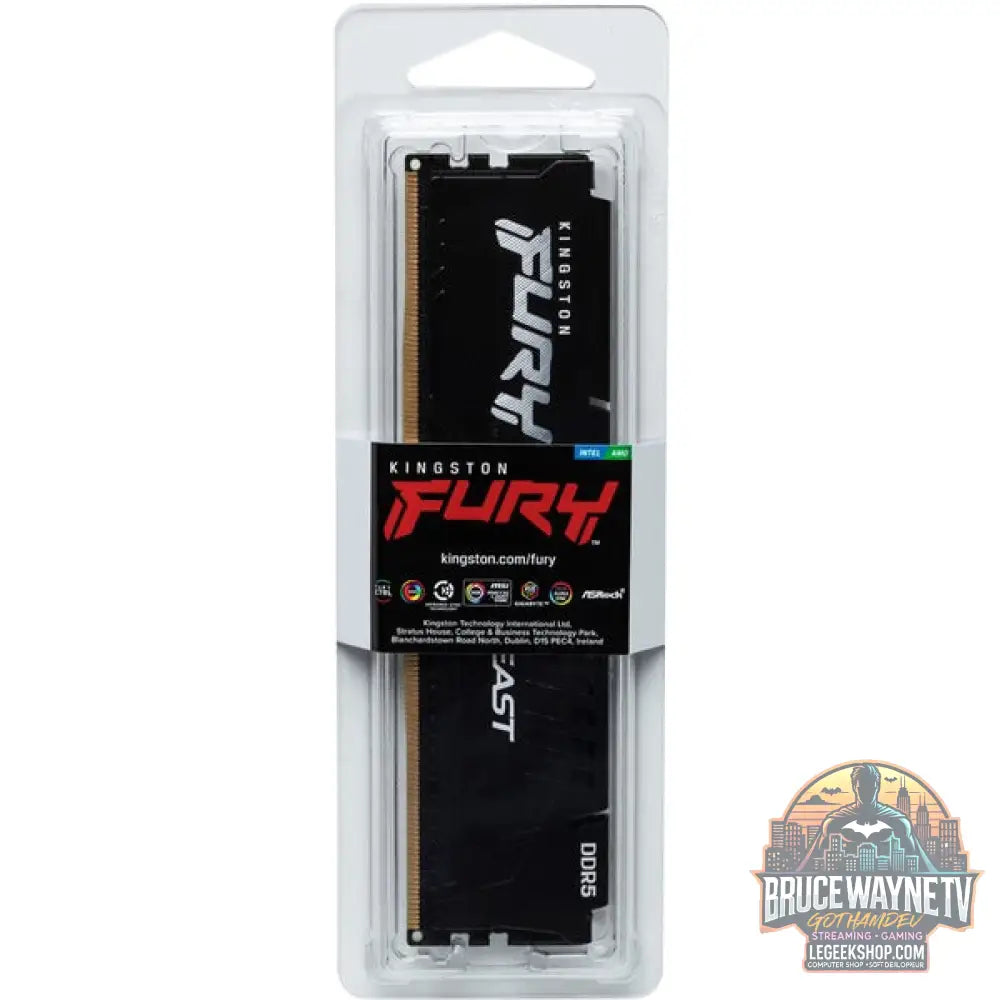 Kingston FURY DIMM 16 GB DDR5-6000 (2x 8 GB) Dual-Kit, Arbeitsspeicher - Kingston FURY - vue 4