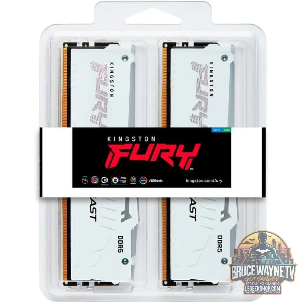 Kingston FURY DIMM 32 GB DDR5-6000 (2x 16 GB) Dual-Kit, Arbeitsspeicher - Kingston FURY - vue 3