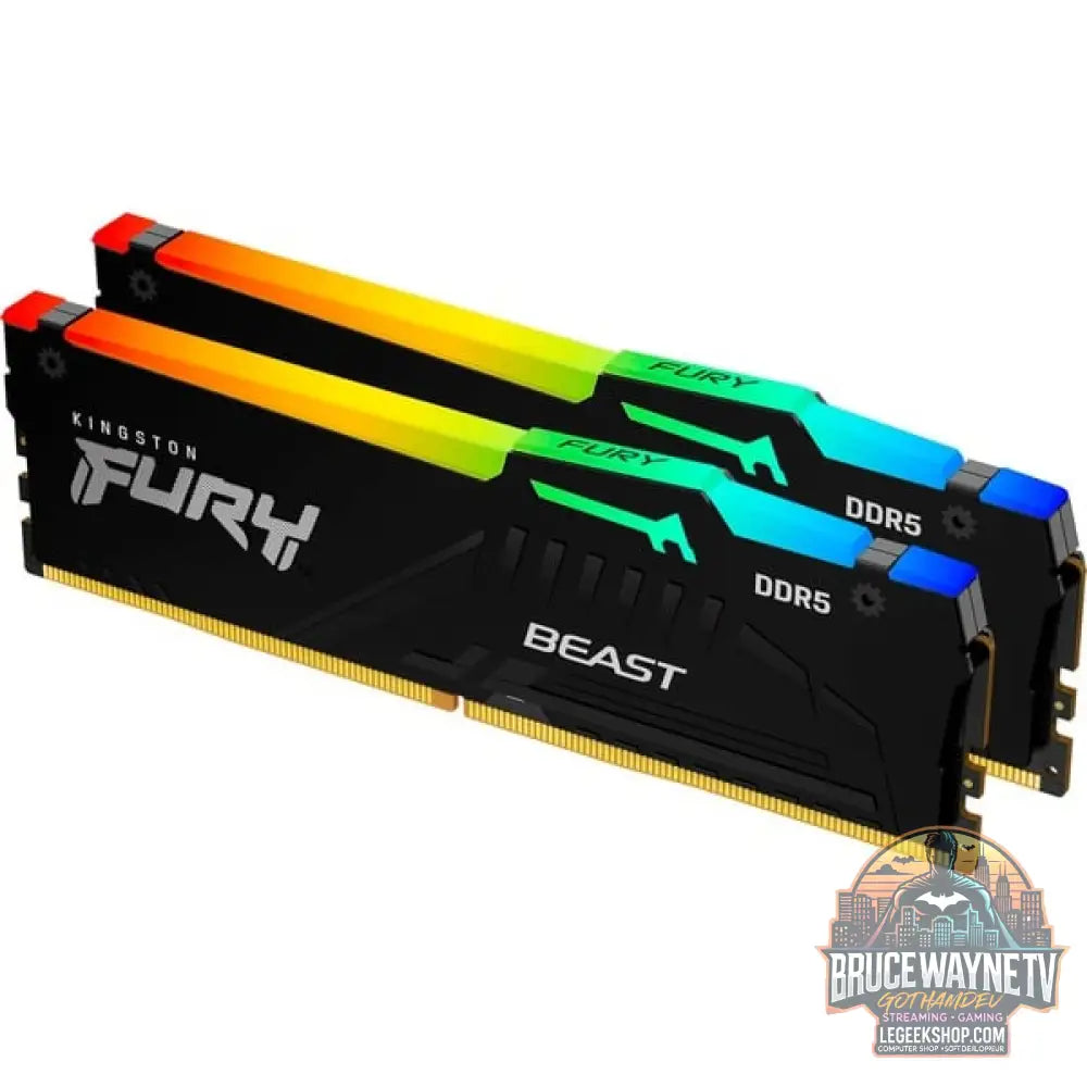 Kingston FURY DIMM 32 GB DDR5-6000 (2x 16 GB) Dual-Kit, Arbeitsspeicher - Kingston FURY - vue 2