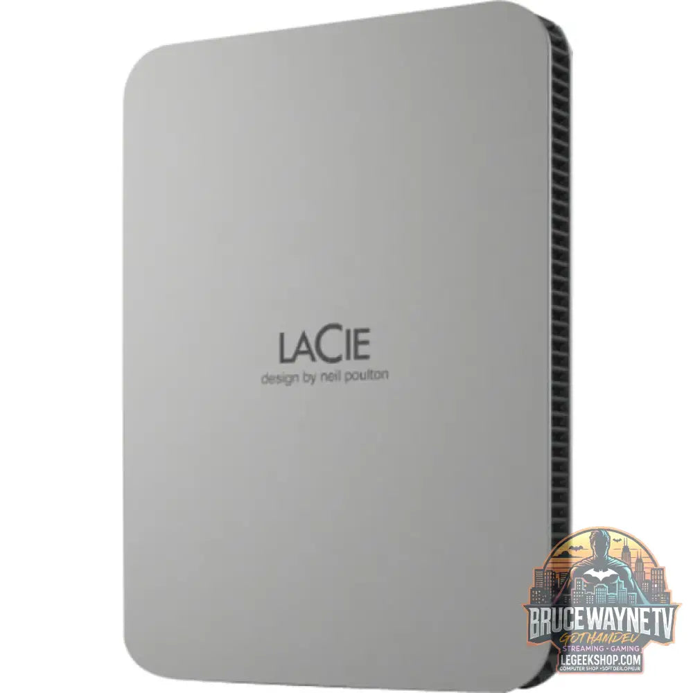 LaCie Mobile Drive 4 TB, Externe Festplatte gris, USB-C 3.2 Gen 1 (5 Gbit/s) - LaCie