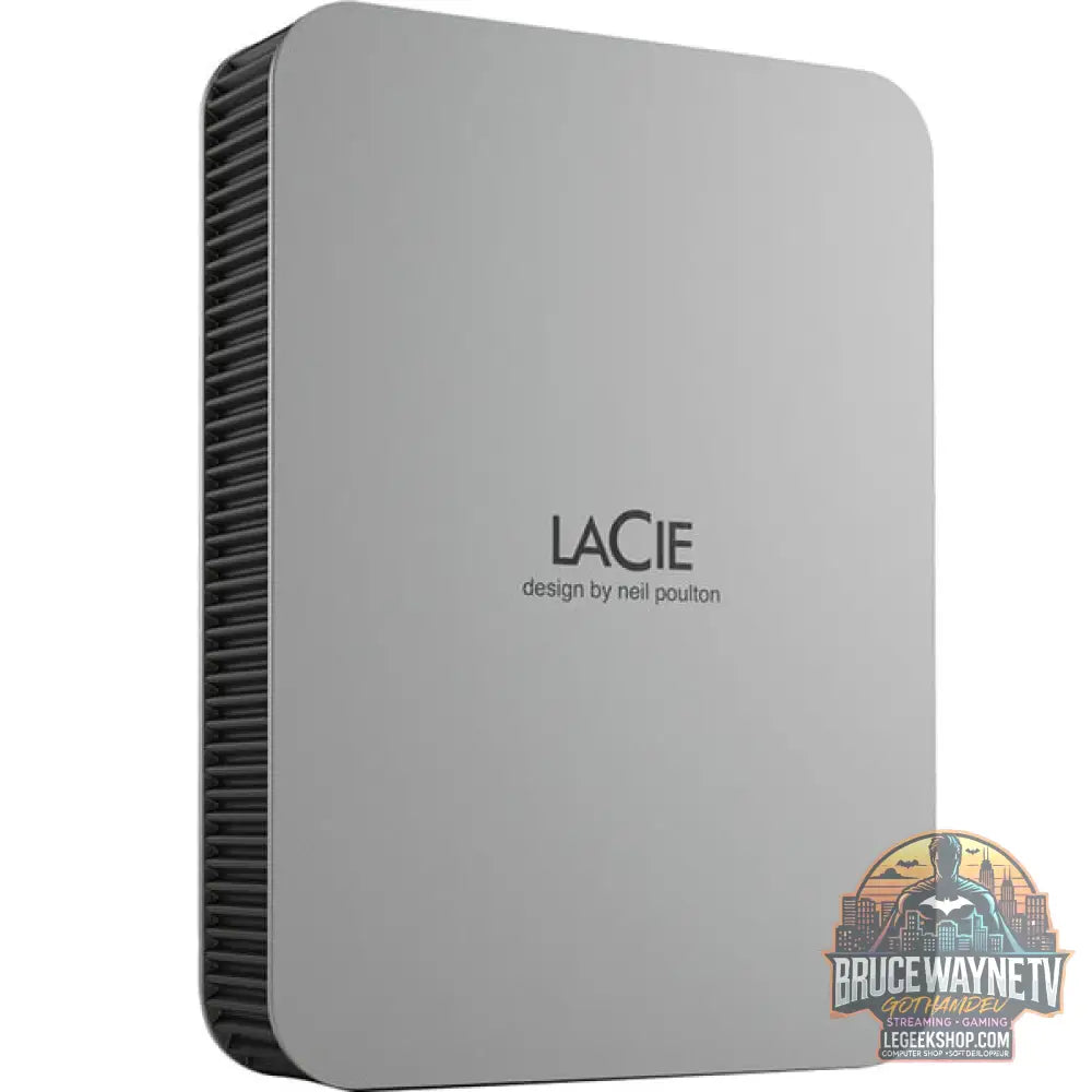 LaCie Mobile Drive Secure 2 TB, Externe Festplatte gris, USB-C 3.2 (5 Gbit/s) - LaCie