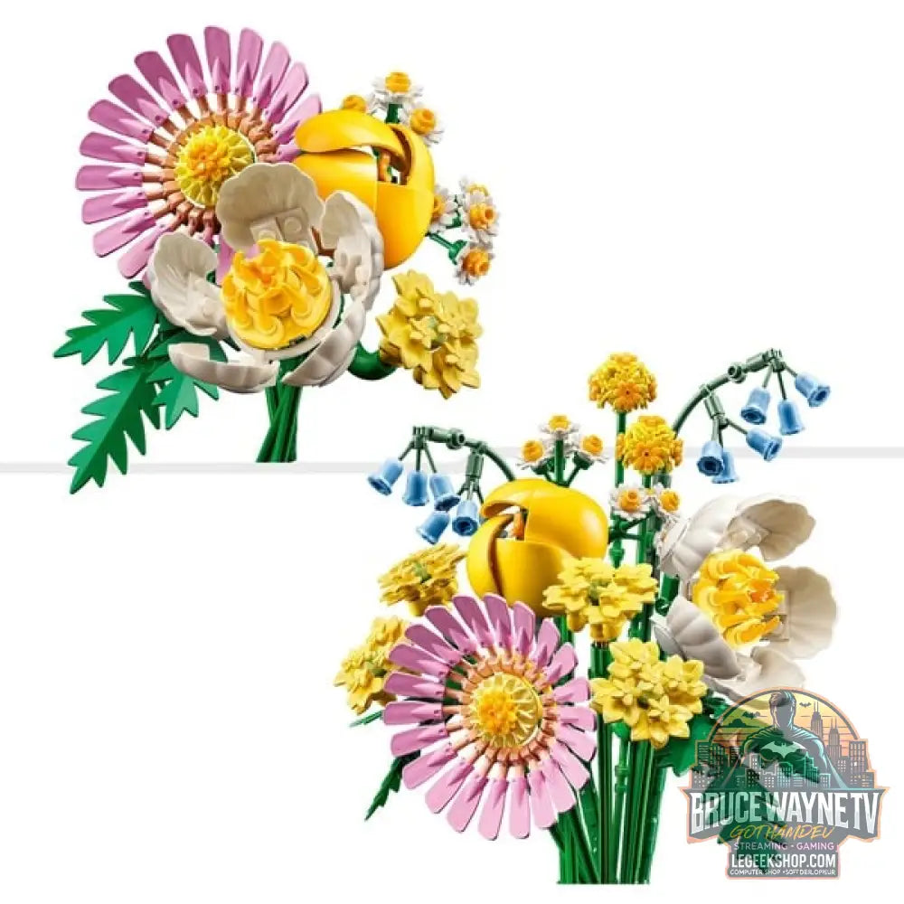 LEGO 10347 Botanicals Kleiner Sommerstrauß, jeu de construction - LEGO - vue 4