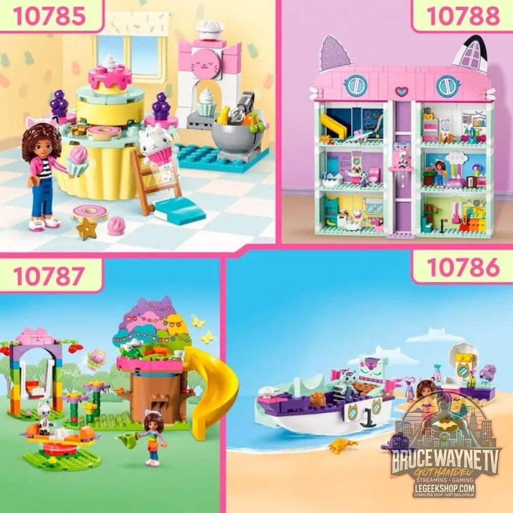 LEGO 10788 Gabby's Dollhouse Gabbys Puppenhaus, jeu de construction - LEGO - vue 6