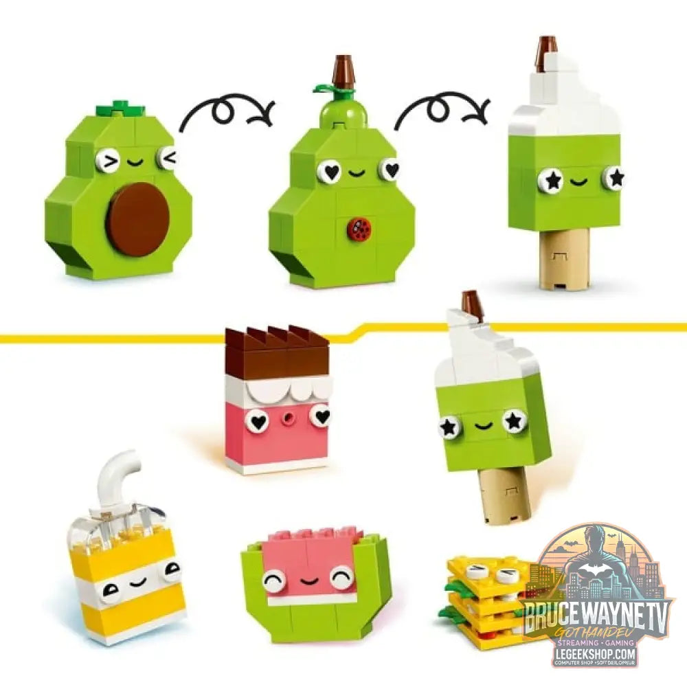 LEGO 11039 Classic Kreativer Snack Bauspaß, jeu de construction - LEGO - vue 4
