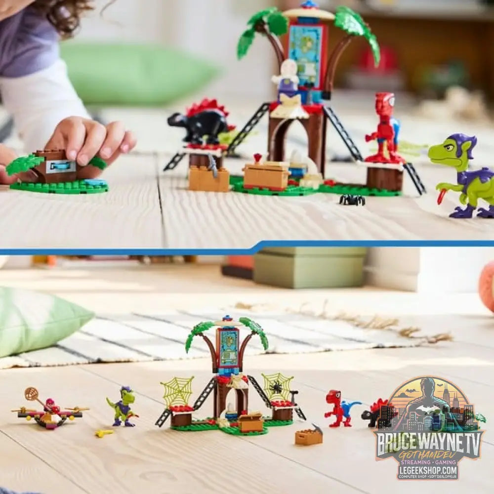 LEGO 11200 Marvel Spidey et seine Super-Freunde Showdown am Baumhaus: Spidey-Rex vs. Gobby-Raptor, jeu de construction - LEGO - vue 6