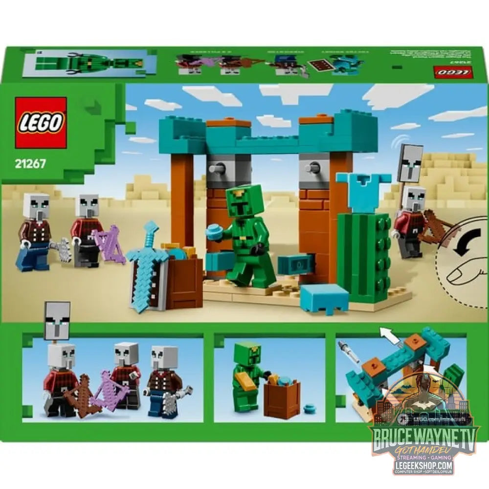 LEGO 21267 Minecraft Die Illager-Wüstenpatrouille, jeu de construction - LEGO - vue 7