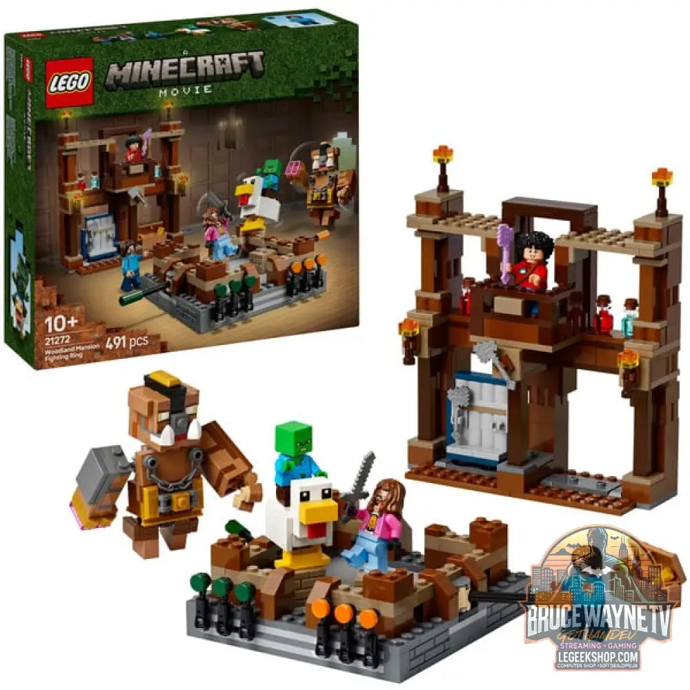 LEGO 21272 Minecraft Waldanwesen avec Boxring, jeu de construction - LEGO