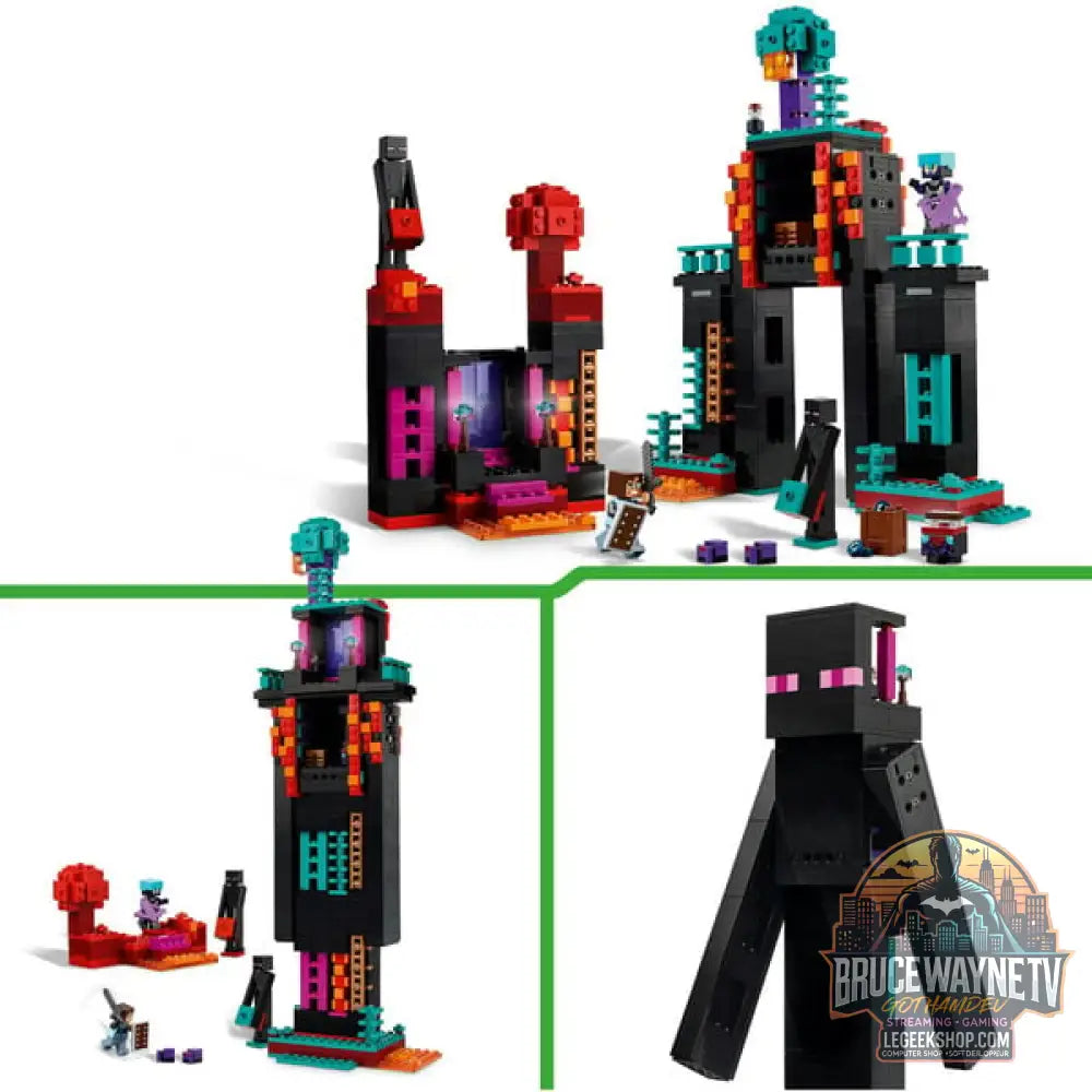 LEGO 21279 Minecraft Der Enderman-Turm, jeu de construction - LEGO - vue 4