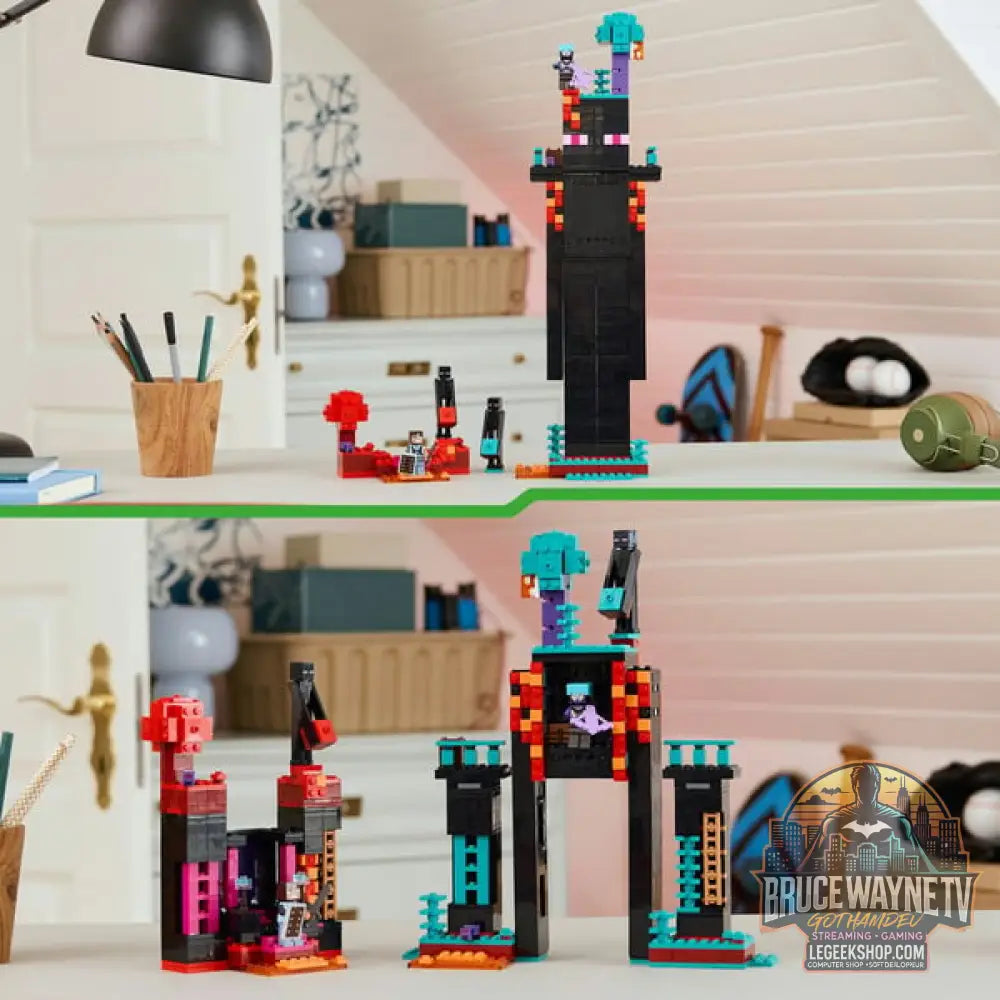LEGO 21279 Minecraft Der Enderman-Turm, jeu de construction - LEGO - vue 6