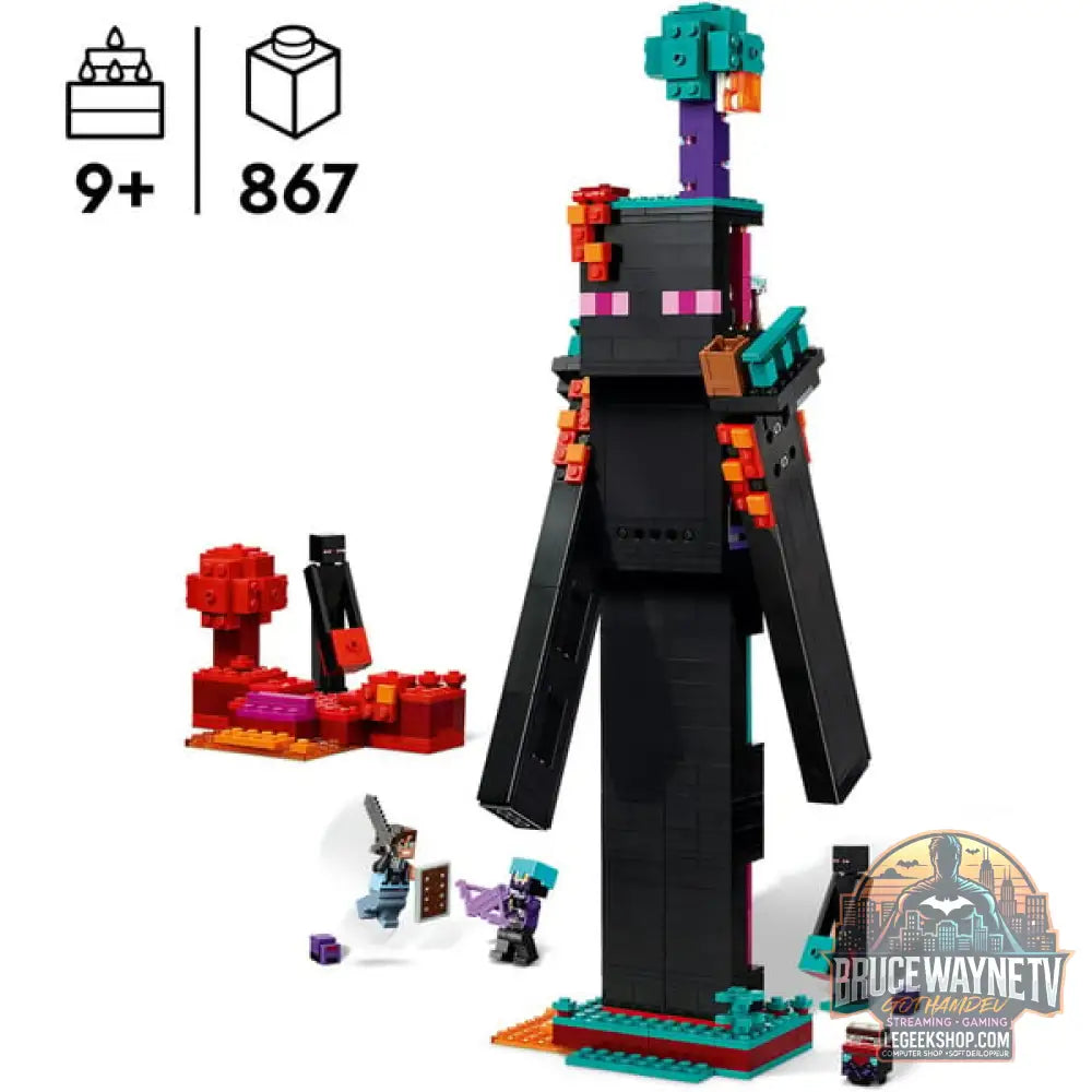 LEGO 21279 Minecraft Der Enderman-Turm, jeu de construction - LEGO - vue 3