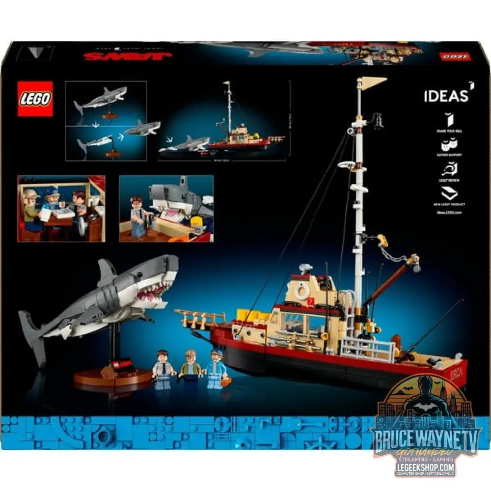 LEGO 21350 Ideas Der weiße Hai, jeu de construction - LEGO - vue 7