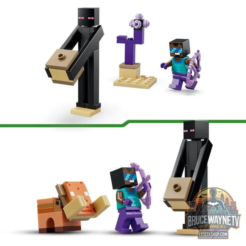 LEGO 21584 Minecraft Reise durch Nether et Endportal, jeu de construction - LEGO - vue 5