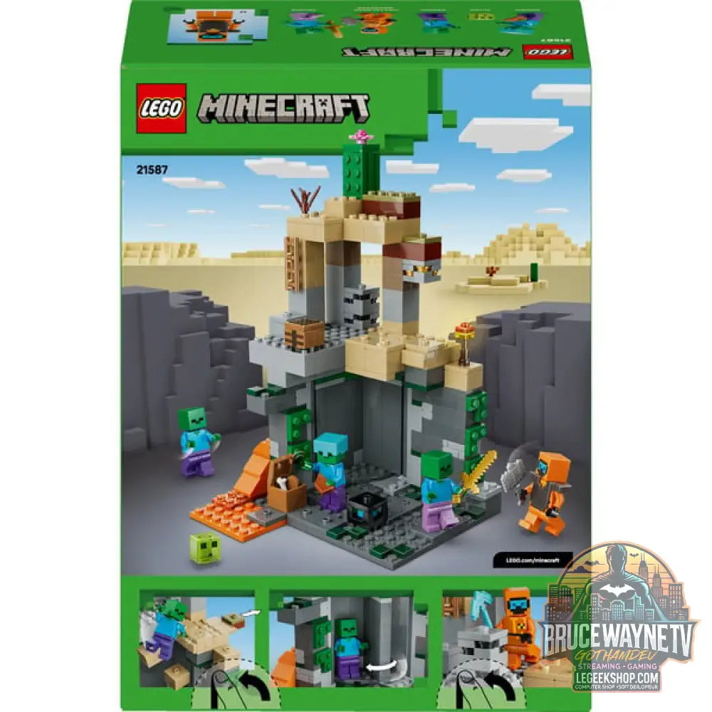 LEGO 21587 Minecraft Zombieverlies, jeu de construction - LEGO - vue 7
