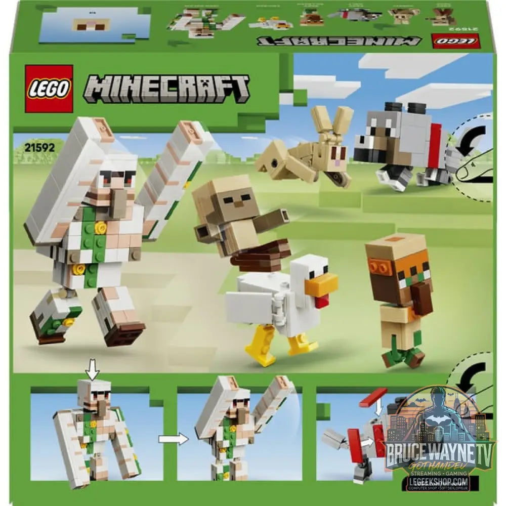 LEGO 21592 Minecraft Angriff des Hühnerreiters in der Wüste, jeu de construction - LEGO - vue 7