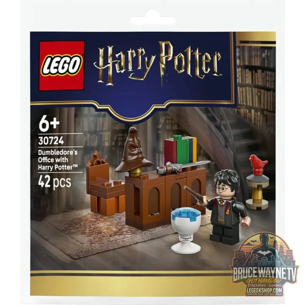 LEGO 30724 Harry Potter Dumbledores Büro avec Harry Potter, jeu de construction Polybag - LEGO