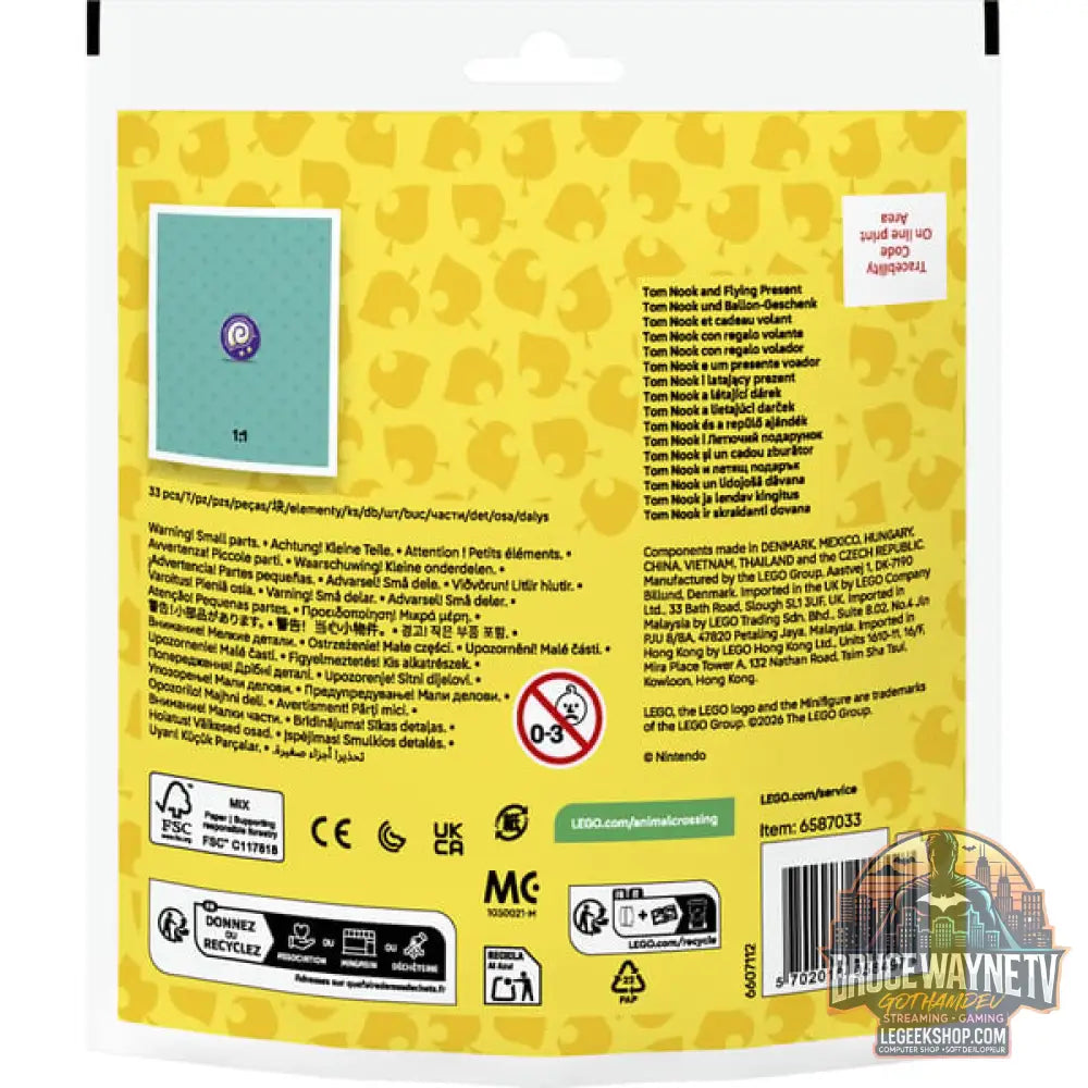 LEGO 30731 Animal Crossing Tom Nook et Ballon-Geschenk, jeu de construction Polybag - LEGO - vue 3