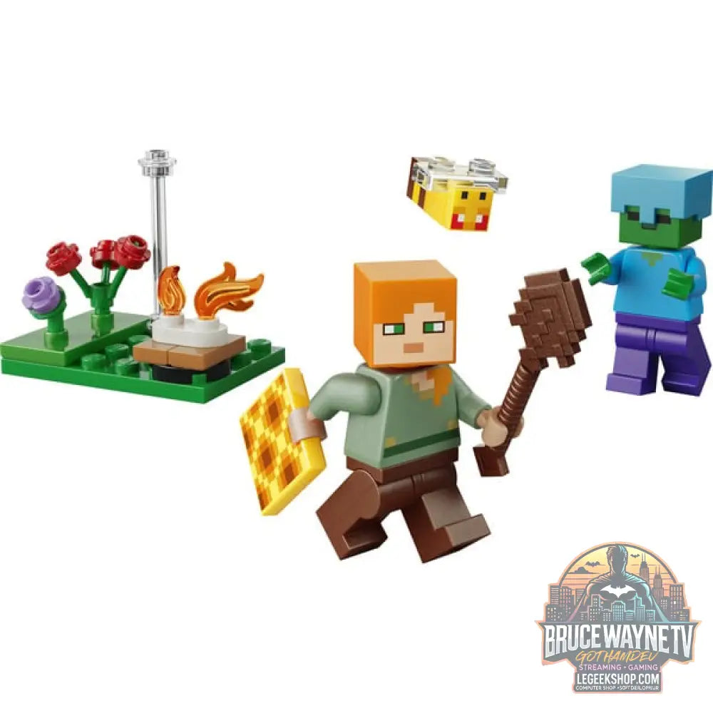LEGO 30732 Minecraft Alex’ Begegnung am Lagerfeuer, jeu de construction Polybag - LEGO - vue 2