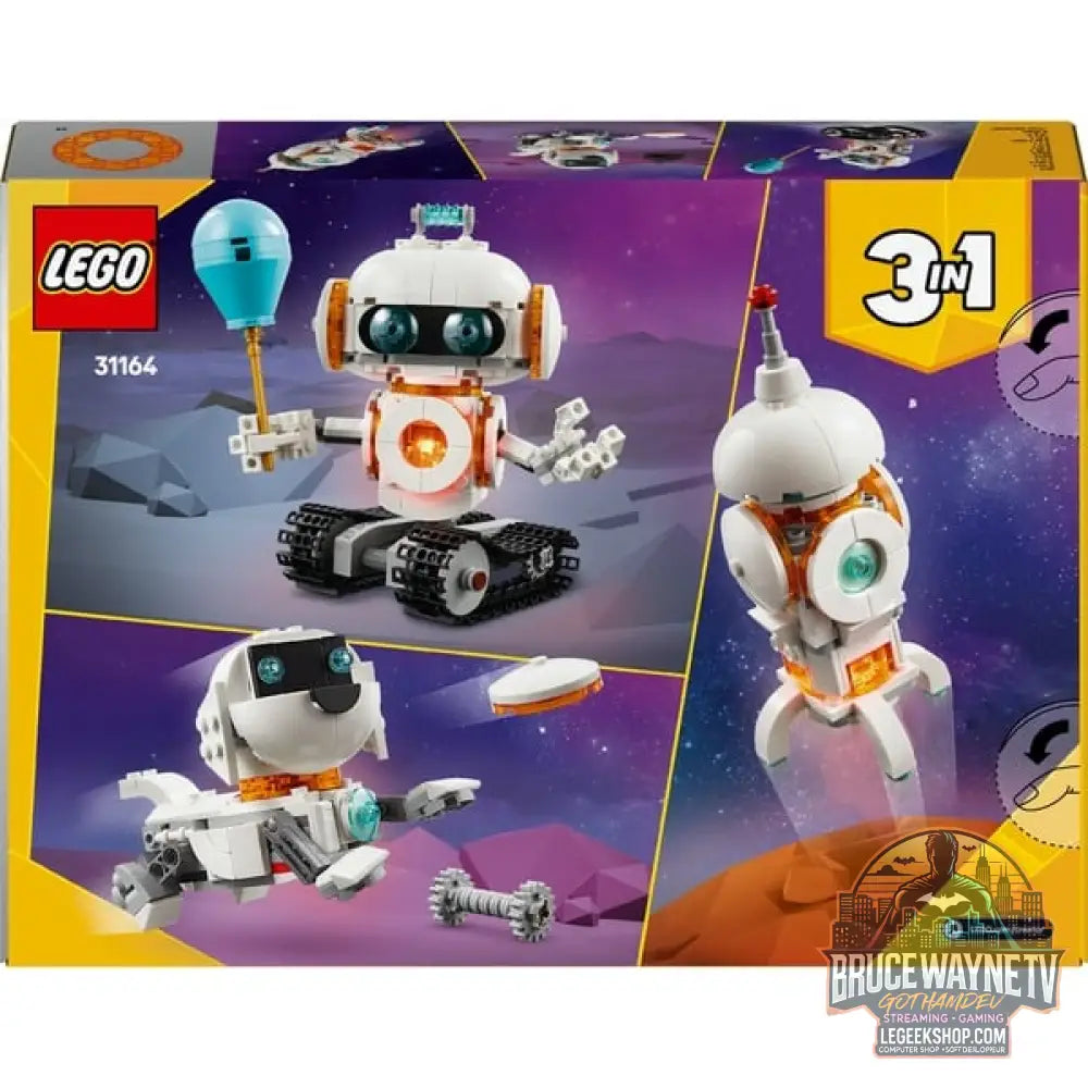 LEGO 31164 Creator 3- in-1 Weltraum-Roboter, jeu de construction - LEGO - vue 7