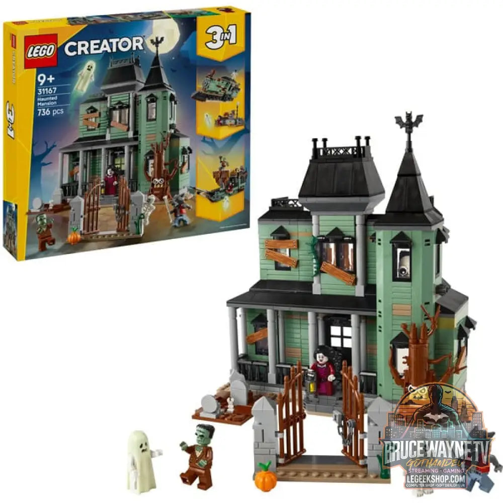 LEGO 31167 Creator 3-in-1 Geisterhaus, jeu de construction - LEGO