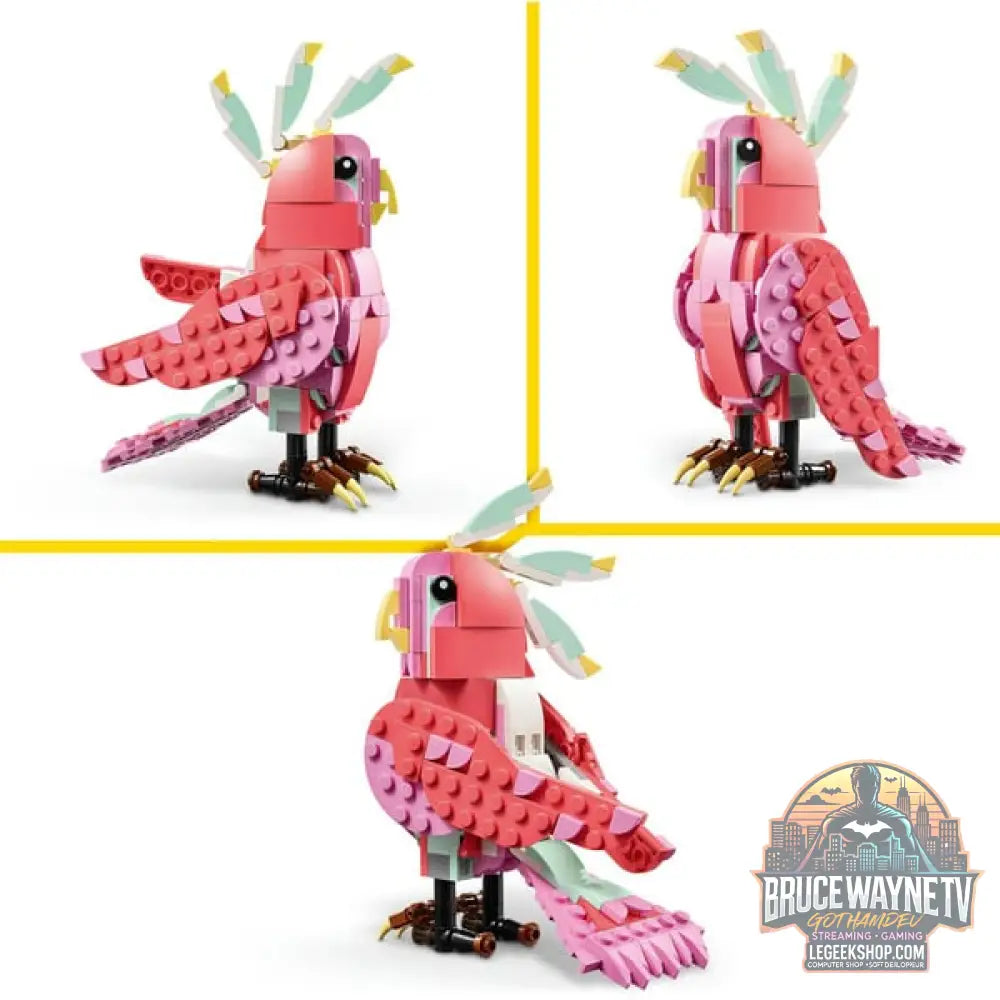 LEGO 31170 Creator 3-in-1 Rosa Flamingo, jeu de construction - LEGO - vue 5